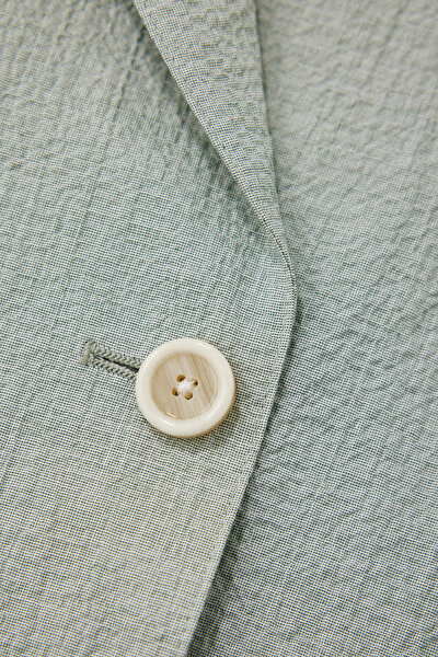 MINT SURPLICE NECKLINE (CROSS-OVER NECKLINE) JACKET 4