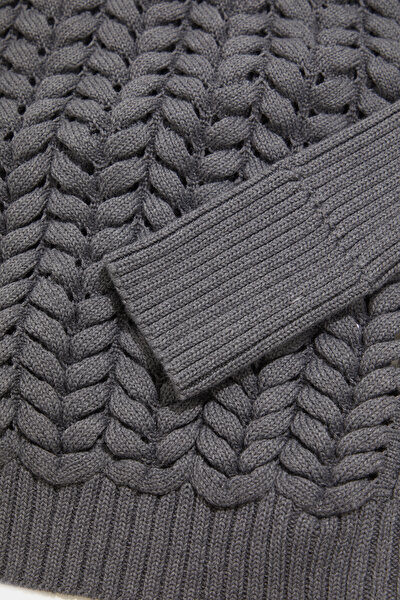 DARK GREY WOOL JERSEY 4