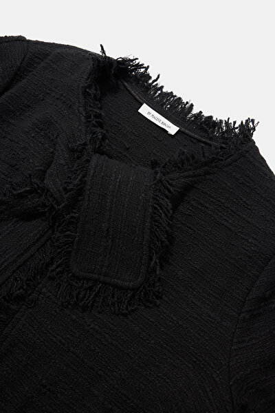BLACK LONG SLEEVE BLOUSE 3