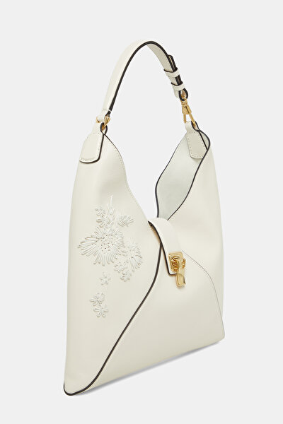 WHITE LEATHER BAG 3