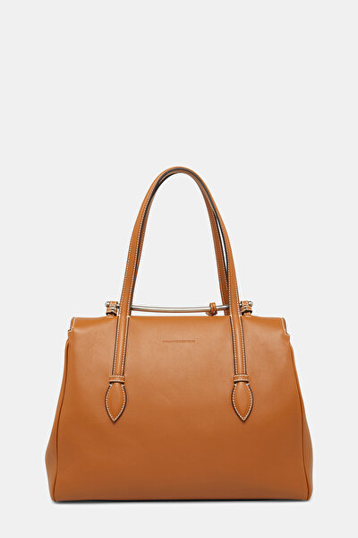 TAN LEATHER BAG 3