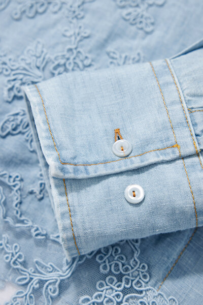 BLUE LONG SLEEVE SHIRT 13