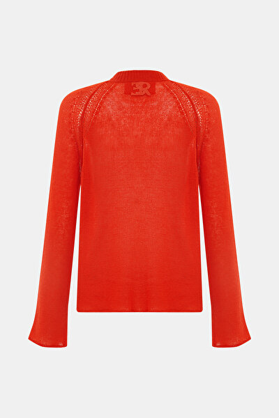 RED BASIC / ROUND NECKLINE TRICOT 9