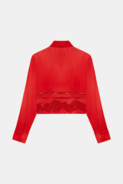 RED LONG SLEEVE SHIRT 8