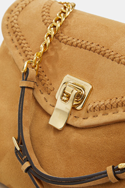 BEIGE SUEDE BAG 4