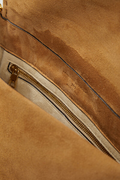 BEIGE SUEDE BAG 5