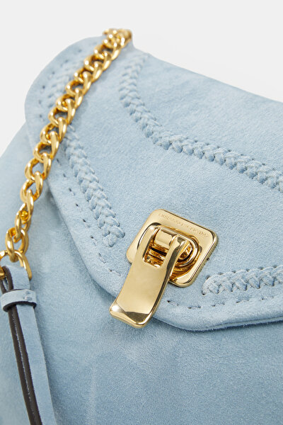 BLUE SUEDE BAG 5