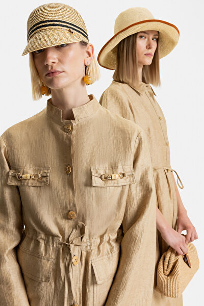 BEIGE DRESS 14