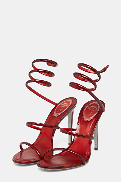 RED LEATHER SHOE 3