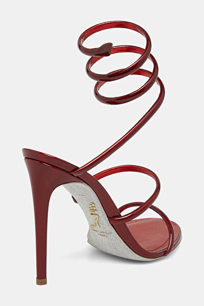RED LEATHER SHOE 4