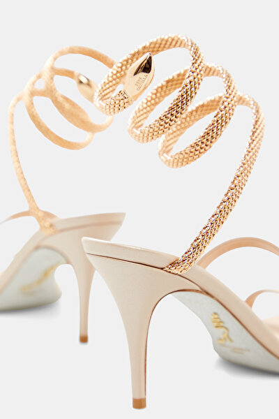 BEIGE LEATHER SHOE 5