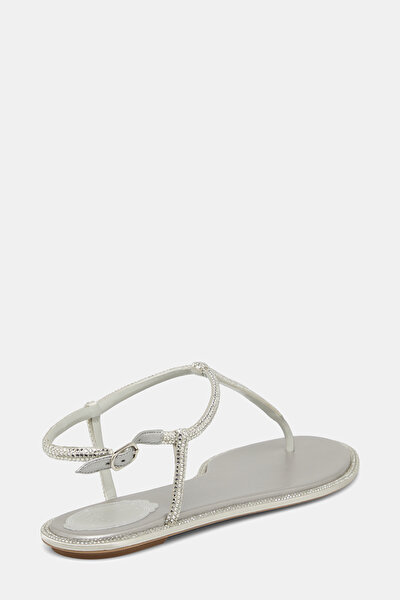 SILVER JEWELLED SANDALS 3