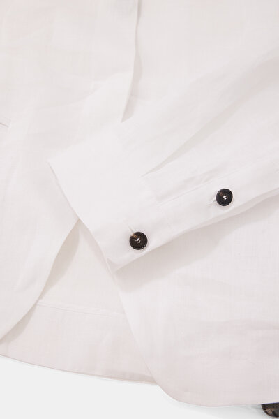 WHITE BOAT NECK JACKET 4