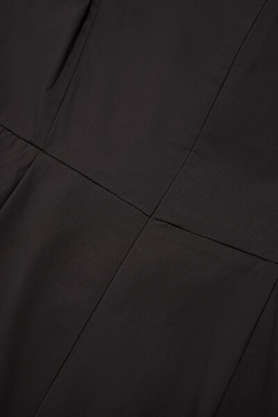DARK BROWN OFF THE SHOULDER DRESS 10