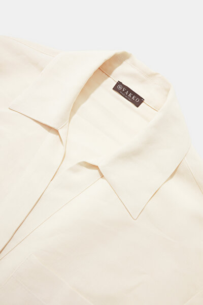 CREAM SHORT SLEEVE SHIRT 10