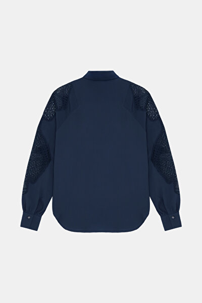 NAVY BLUE LONG SLEEVE SHIRT 8
