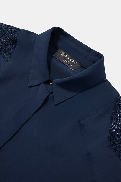 NAVY BLUE LONG SLEEVE SHIRT 9