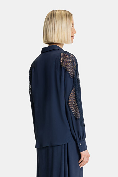 NAVY BLUE LONG SLEEVE SHIRT 3