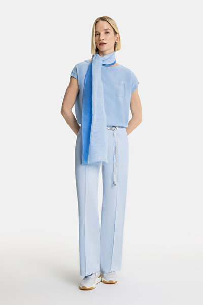 BLUE BOAT NECK TRICOT 3