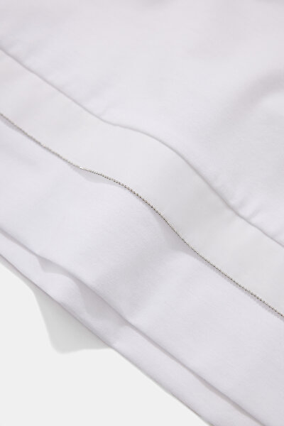 ECRU BASIC / ROUND NECKLINE SHORT SLEEVE TSHIRT 8