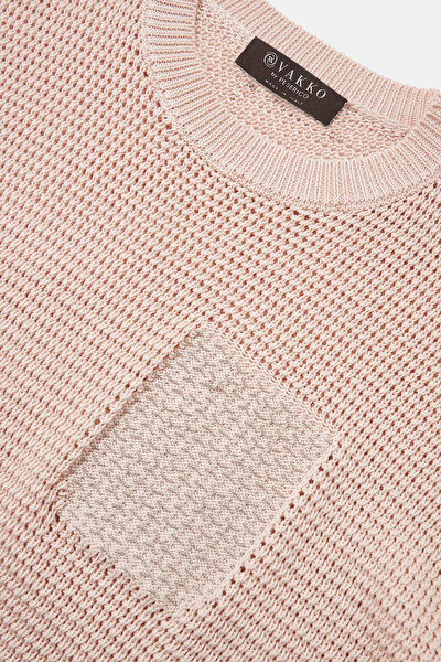 POWDER BASIC / ROUND NECKLINE TRICOT 9