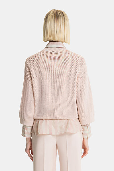 POWDER BASIC / ROUND NECKLINE TRICOT 3