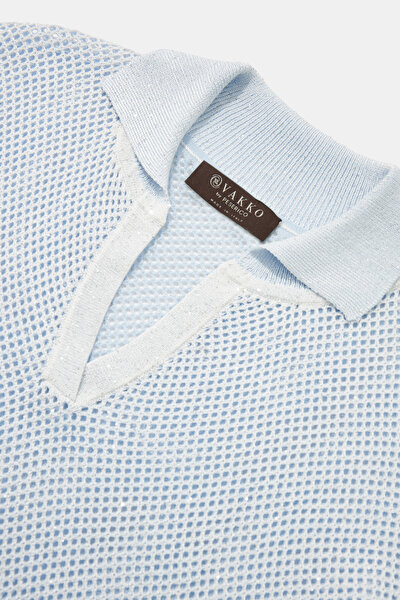 WHITE POLO NECK TRICOT 10