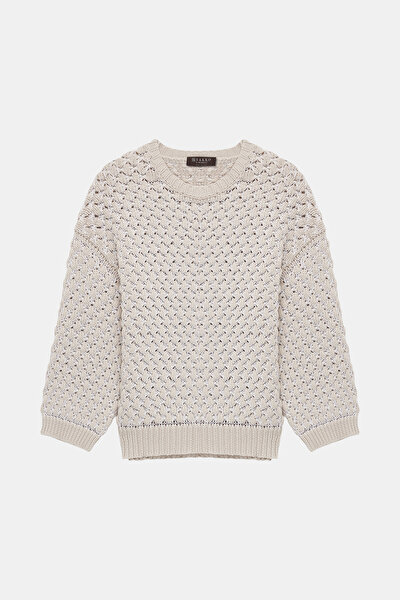 WHITE BASIC / ROUND NECKLINE TRICOT 4