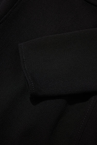 BLACK MIDI DRESS 4