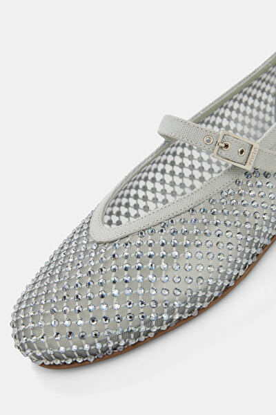 GREY FLAT SHOES 5