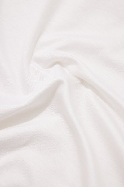 WHITE POLO NECK SHORT SLEEVE TSHIRT 4
