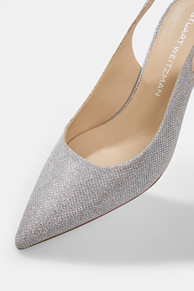 SILVER LEATHER SHOE 5