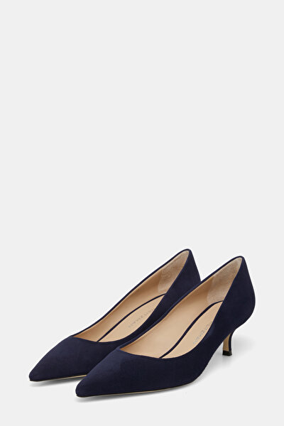 NAVY BLUE LEATHER SHOE 3