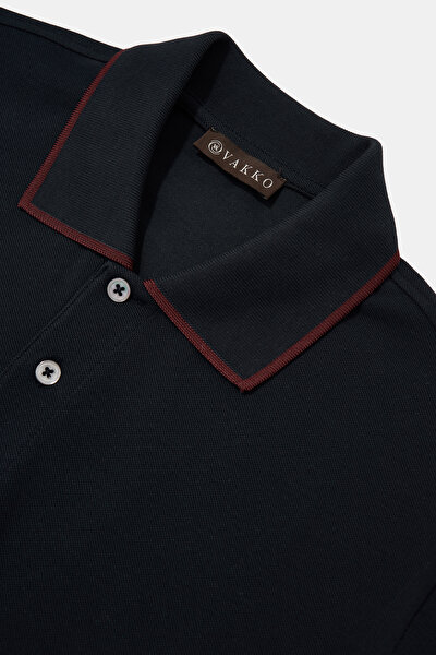 BRICK POLO NECK SHORT SLEEVE TSHIRT 3