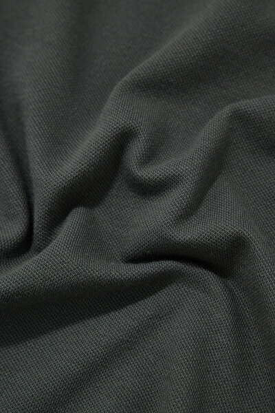 BROWN POLO NECK SHORT SLEEVE TSHIRT 4