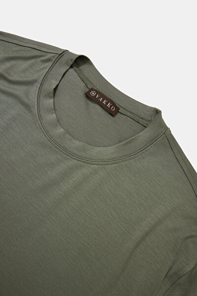 GREEN BICYCLE COLLAR SHORT SLEEVE TSHIRT 3