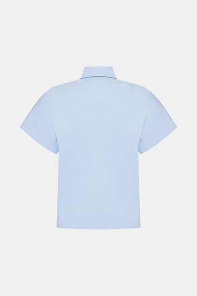 BLUE SHORT SLEEVE SHIRT 9