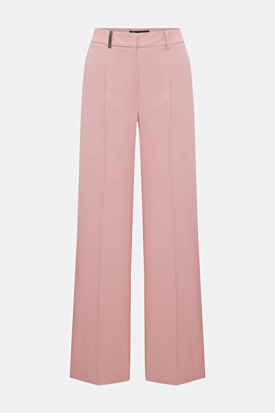 DRIED ROSE WIDE LEG TROUSERS 4