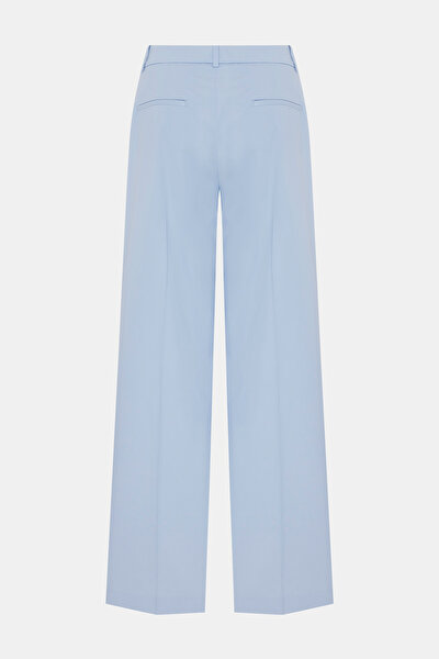 BLUE WIDE LEG TROUSERS 5
