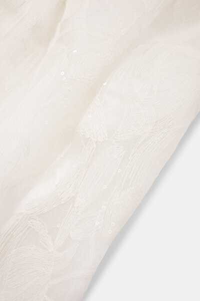 ECRU MIDI SKIRT 8