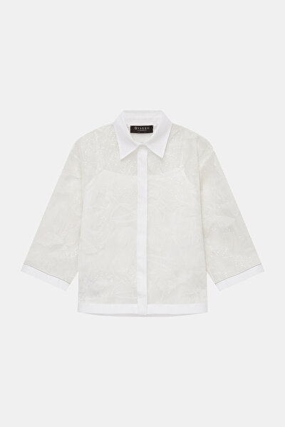 ECRU 3/4 SLEEVES SHIRT 8