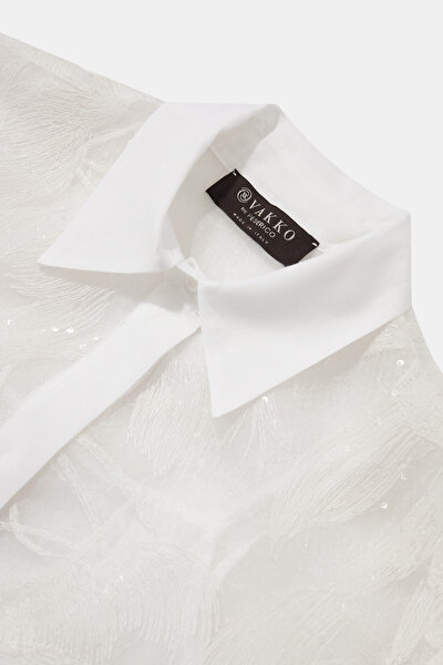 ECRU 3/4 SLEEVES SHIRT 10