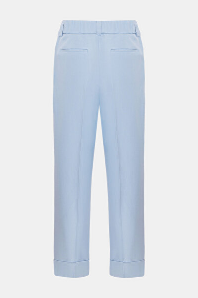 BLUE WIDE LEG TROUSERS 5