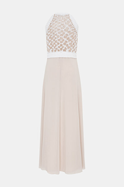 WHITE SLEEVELESS DRESS 8