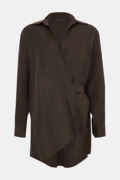 BROWN LONG SLEEVE SHIRT 9