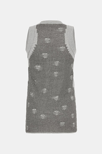 SILVER BASIC / ROUND NECKLINE TRICOT 8