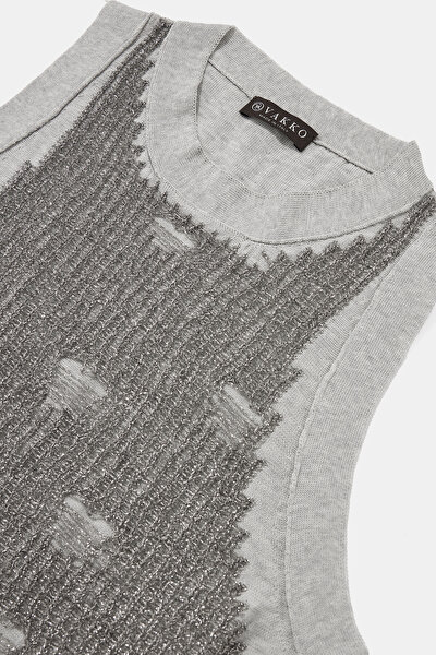 SILVER BASIC / ROUND NECKLINE TRICOT 9