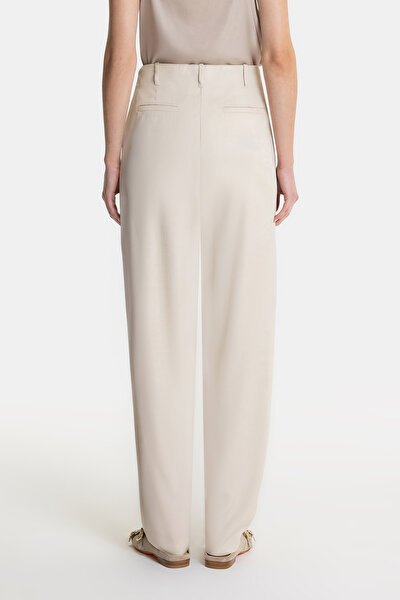 BLACK WIDE LEG TROUSERS 3