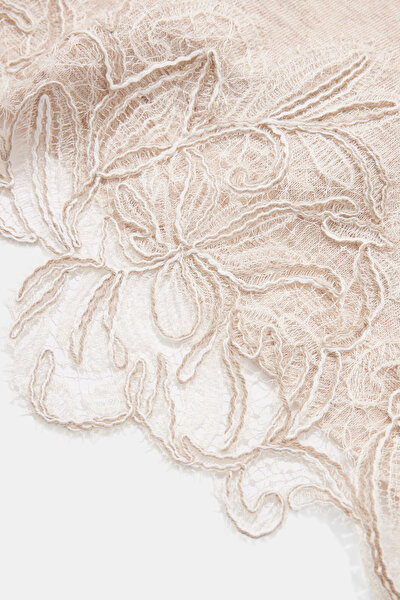 BEIGE BOAT NECK TRICOT 10
