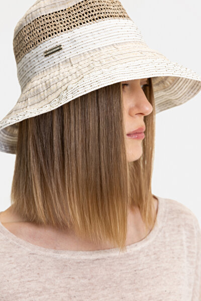 BEIGE BOAT NECK TRICOT 3